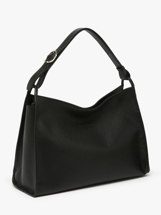 Longchamp Le foulonné Schoudertas Zwart